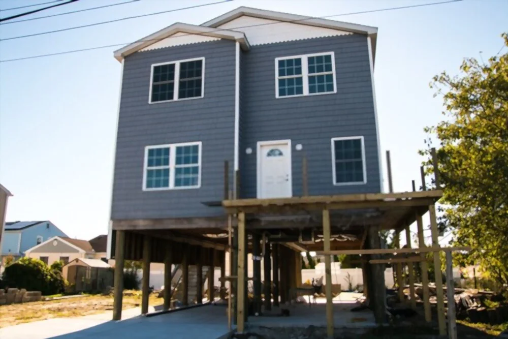 elevated pilings or stilts foundation repair baxter tn