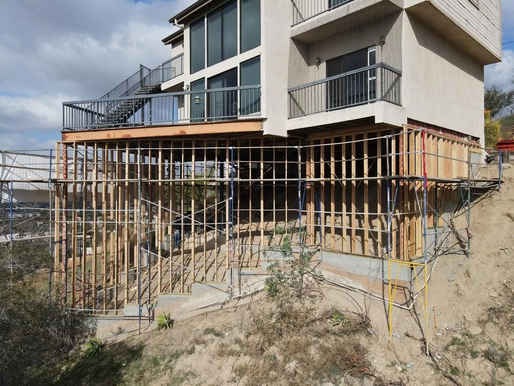 elevated pilings or stilts foundation repair baxter tn